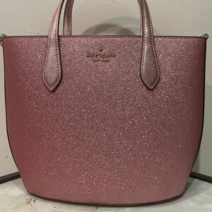 Pink Kate spade glimmer satchel